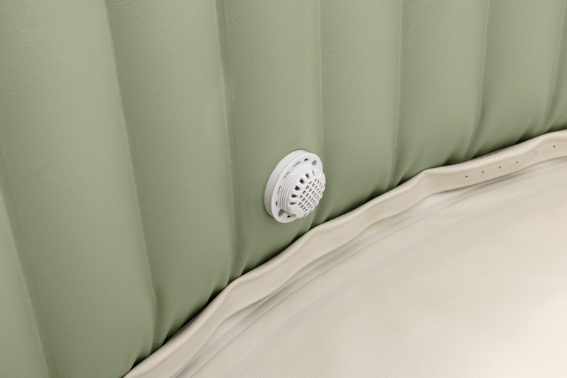 Intex Pure Spa Bubble massage Olive Green opblaasbare spa - 6 persoons