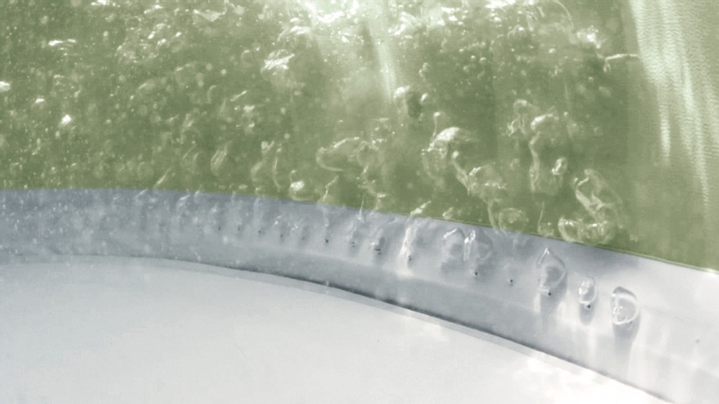 Intex Pure Spa Bubble massage Olive Green opblaasbare spa - 6 persoons