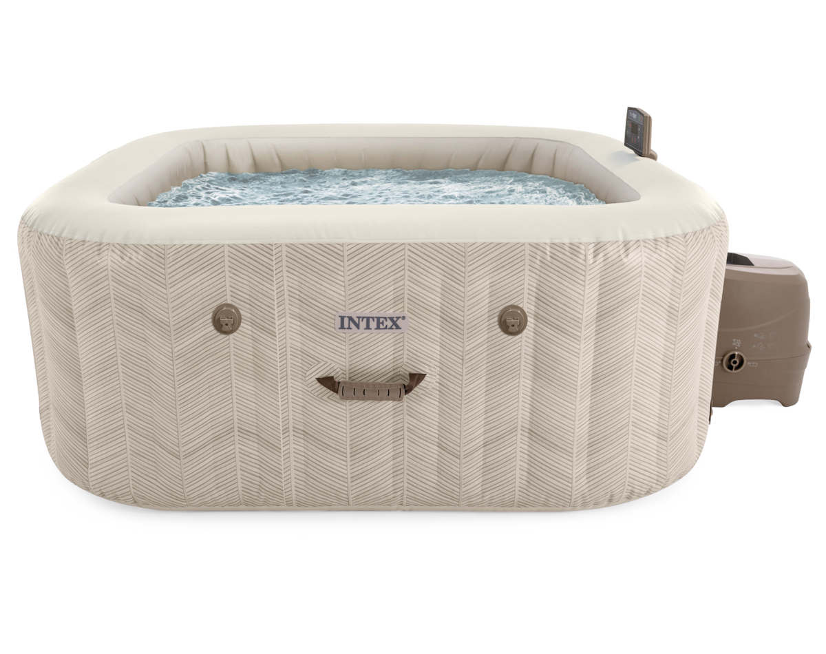 Intex Pure Spa Chevron Deluxe opblaasbare spa - 4 persoons