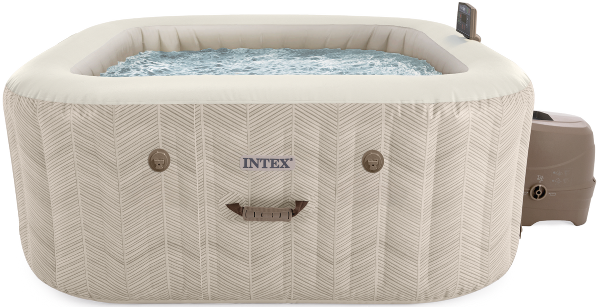 Intex Pure Spa Chevron Deluxe opblaasbare spa - 4 persoons