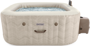 Intex Pure Spa Chevron Deluxe opblaasbare spa - 4 persoons
