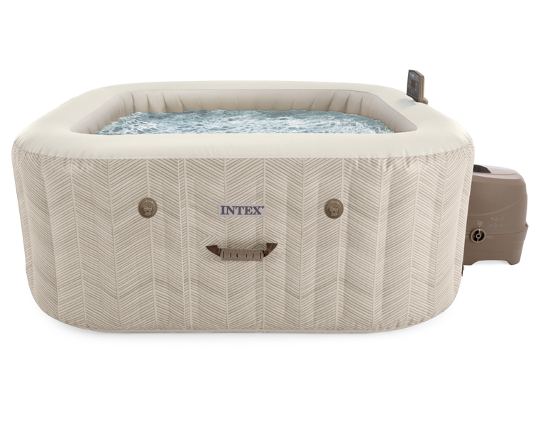 Intex Pure Spa Chevron Deluxe opblaasbare spa - 4 persoons