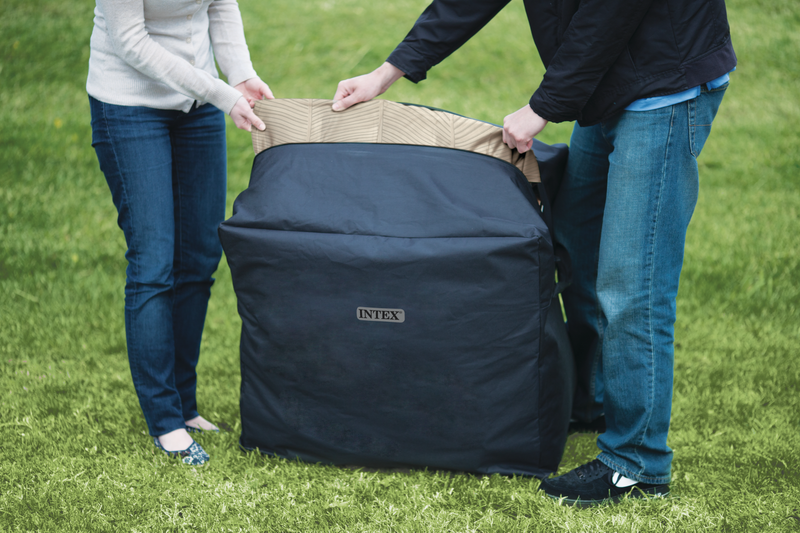 Intex Pure Spa Chevron Deluxe opblaasbare spa - 4 persoons