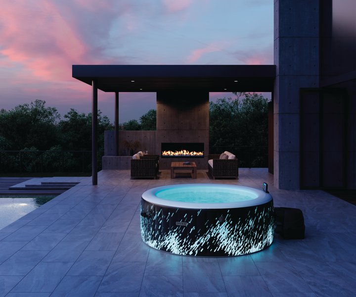 Intex Pure Spa Glow Deluxe opblaasbare spa - 4 persoons