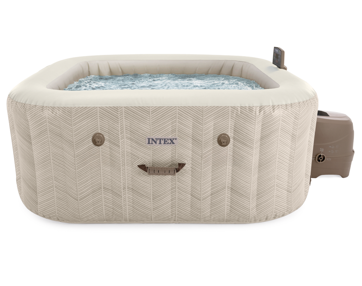 Intex Pure Spa Chevron Deluxe opblaasbare spa - 6 persoons