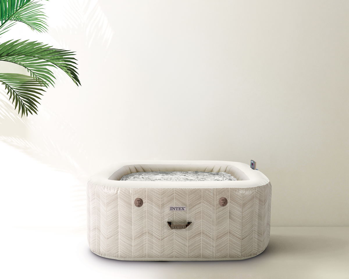 Intex Pure Spa Chevron Deluxe opblaasbare spa - 6 persoons