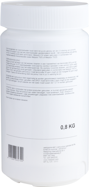 Melpool ICA Chloorstabilisator 0,8 kg
