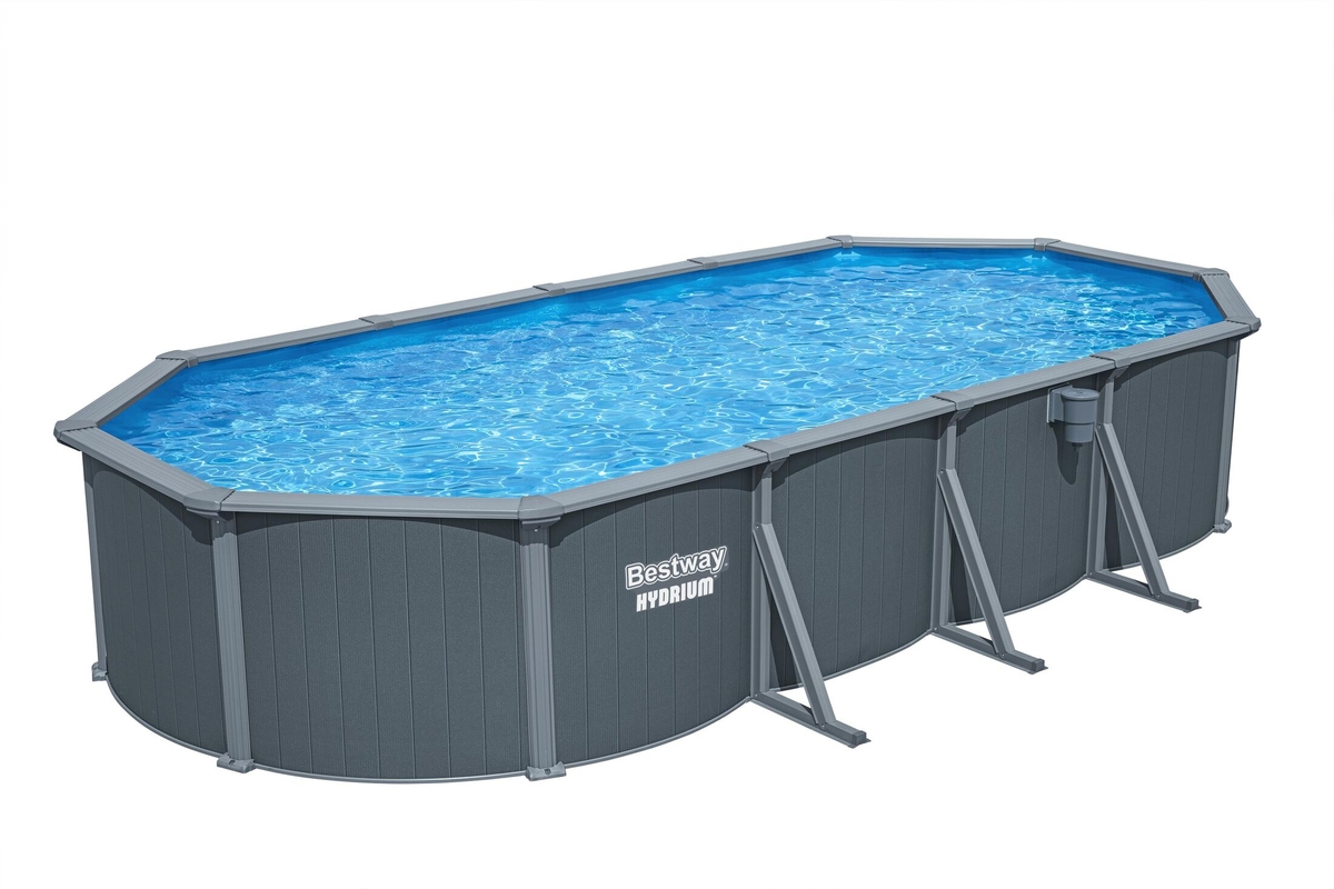 Bestway Hydrium metalen zwembad 732 x 366 x 132 cm