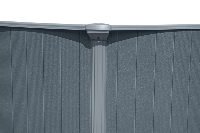 Bestway Hydrium metalen zwembad 732 x 366 x 132 cm