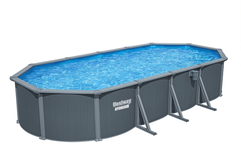 Bestway Hydrium metalen zwembad 732 x 366 x 132 cm