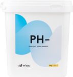 W'eau pH minus poeder - 5 kg