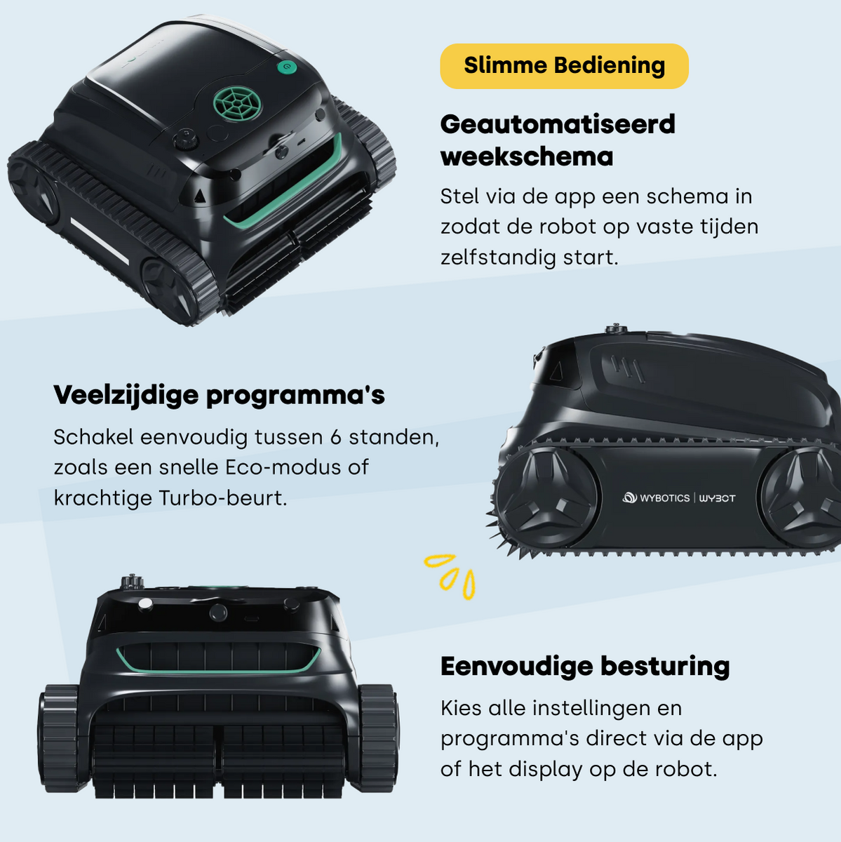 Wybot S2 Vision zwembadrobot