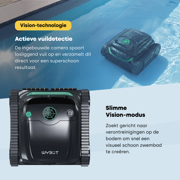 Wybot S2 Vision zwembadrobot