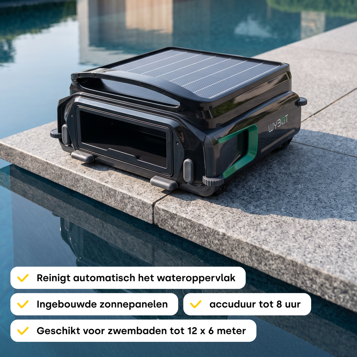 Wybot F1 skimmer zwembadrobot