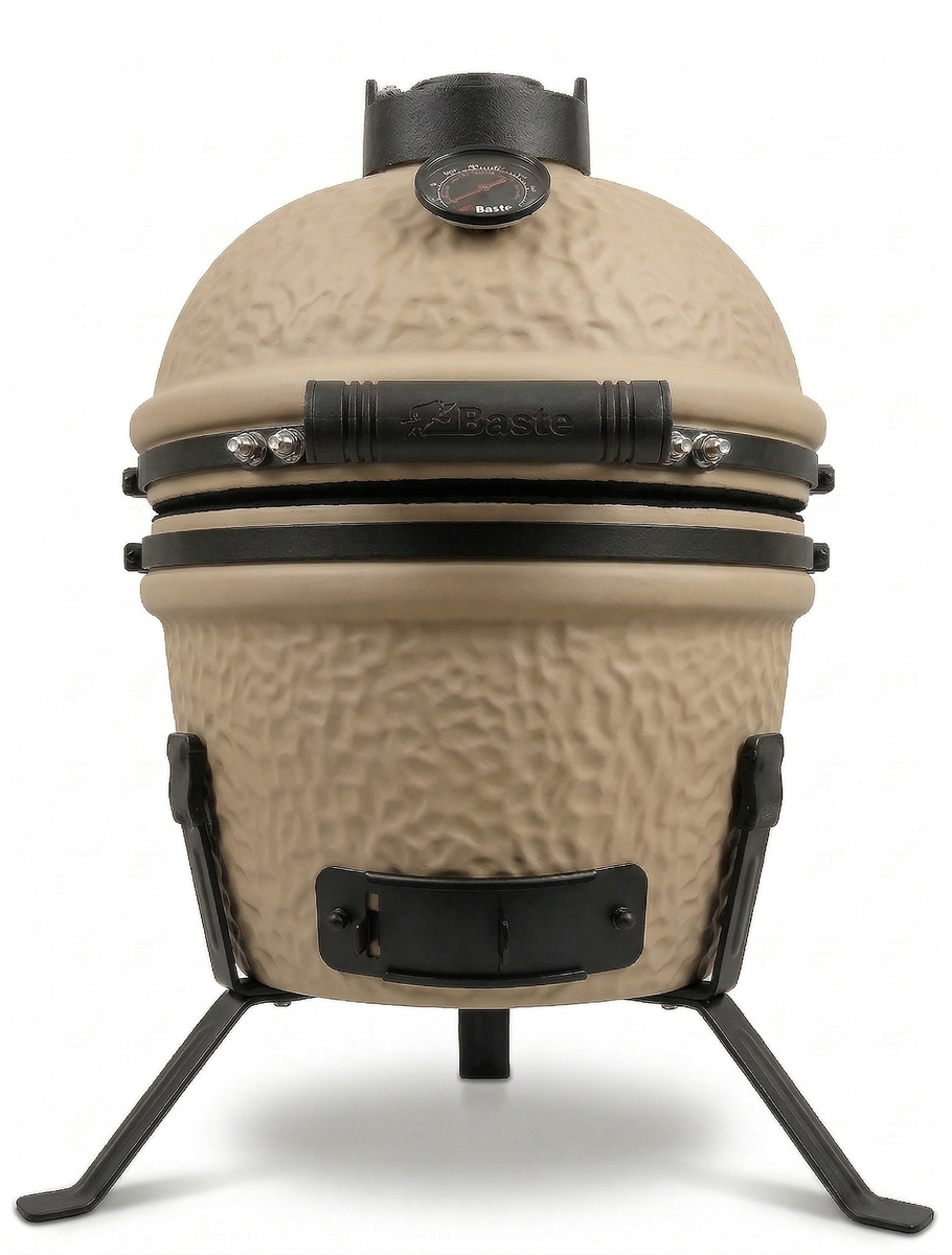 BASTE kamado BBQ mini - 13 inch - Beige
