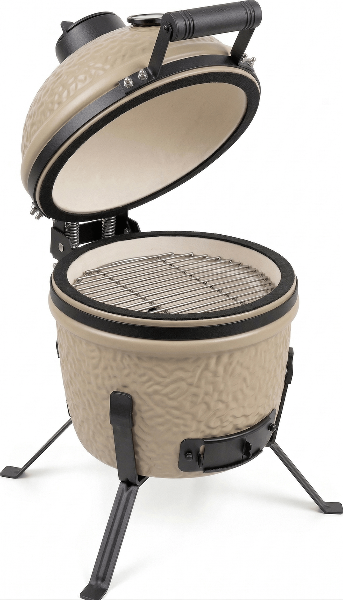 BASTE kamado BBQ mini - 13 inch - Beige