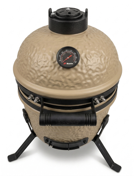 BASTE kamado BBQ mini - 13 inch - Beige