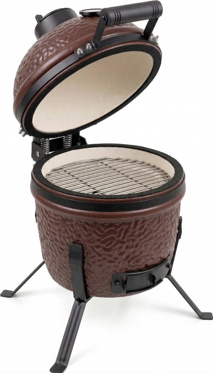 BASTE kamado BBQ mini - 13 inch - Chocolade bruin