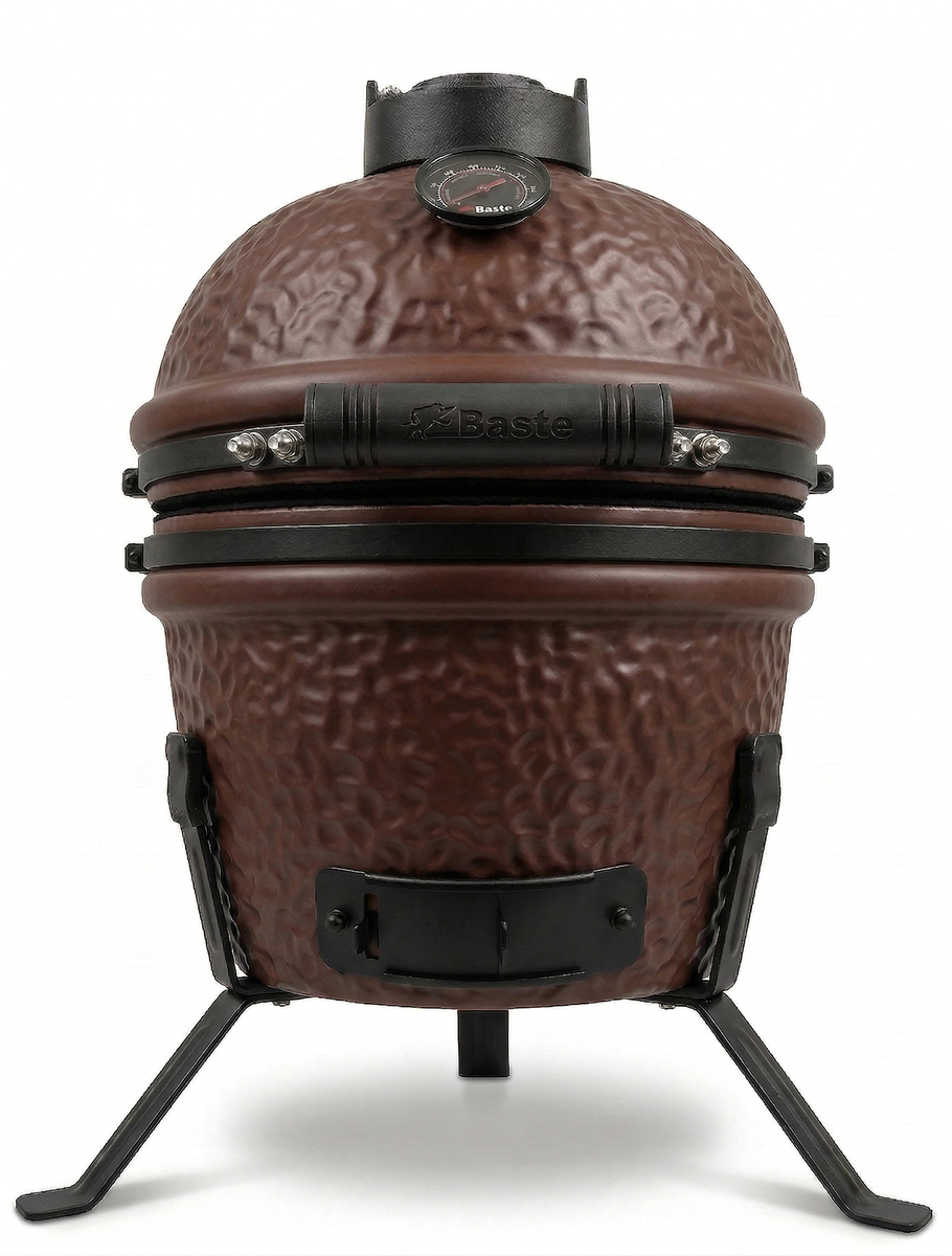 BASTE kamado BBQ mini - 13 inch - Chocolade bruin