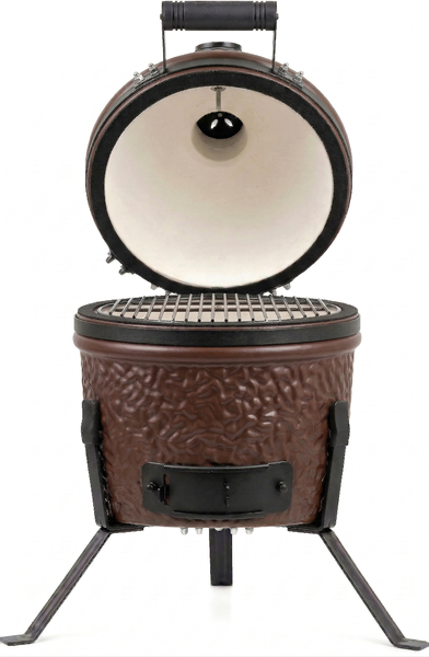 BASTE kamado BBQ mini - 13 inch - Chocolade bruin
