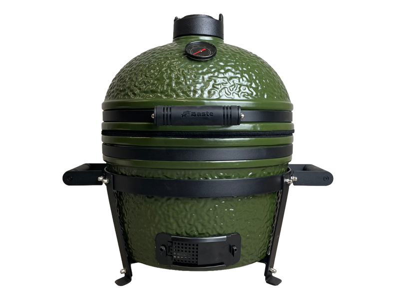 BASTE kamado bbq small - 16 inch - Olijfgroen