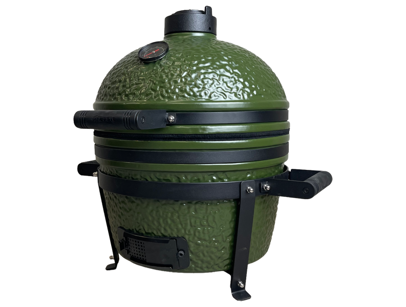 BASTE kamado bbq small - 16 inch - Olijfgroen