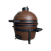 BASTE kamado bbq small - 16 inch - Chocolade bruin
