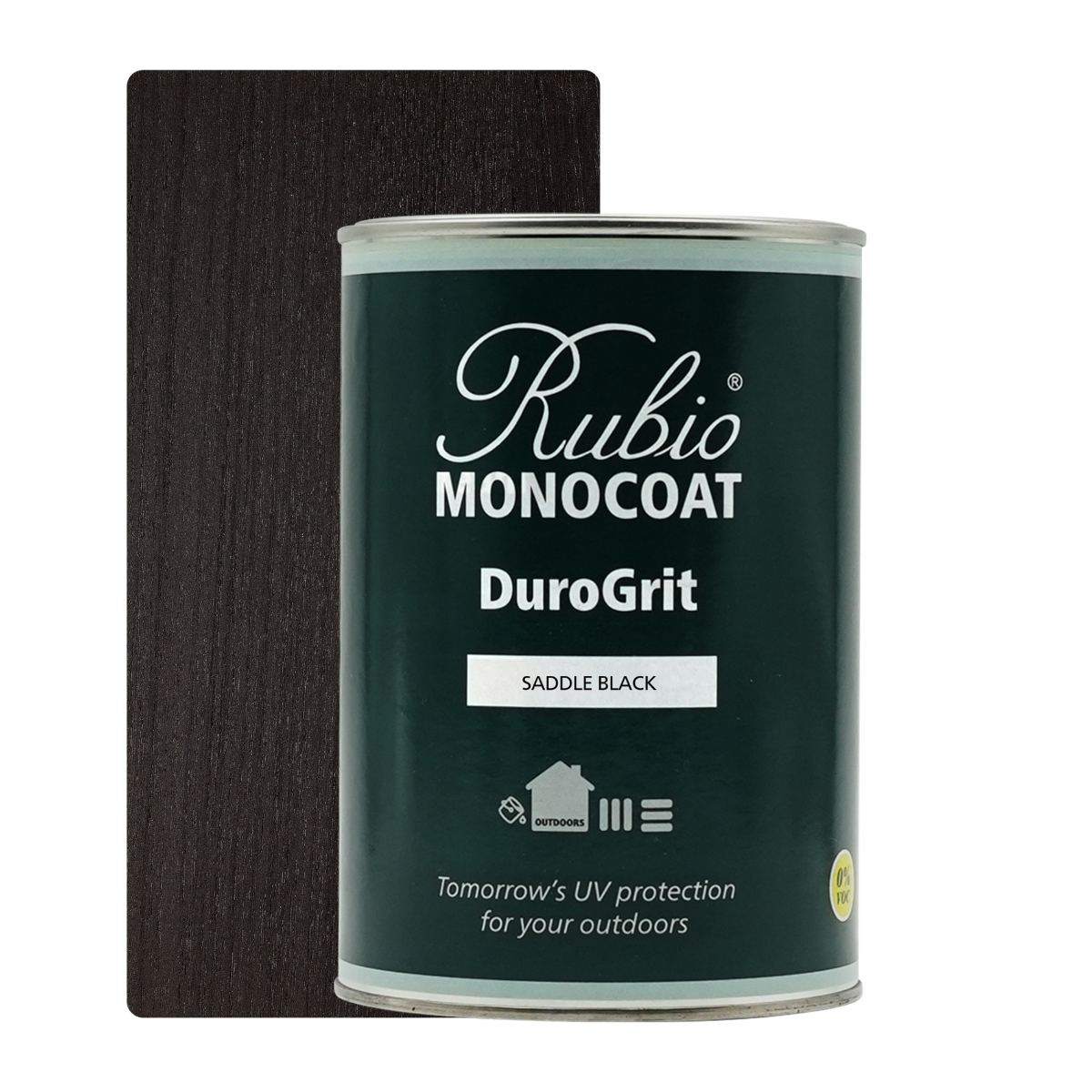 Rubio Monocoat DuroGrit Saddle Black - 1 liter