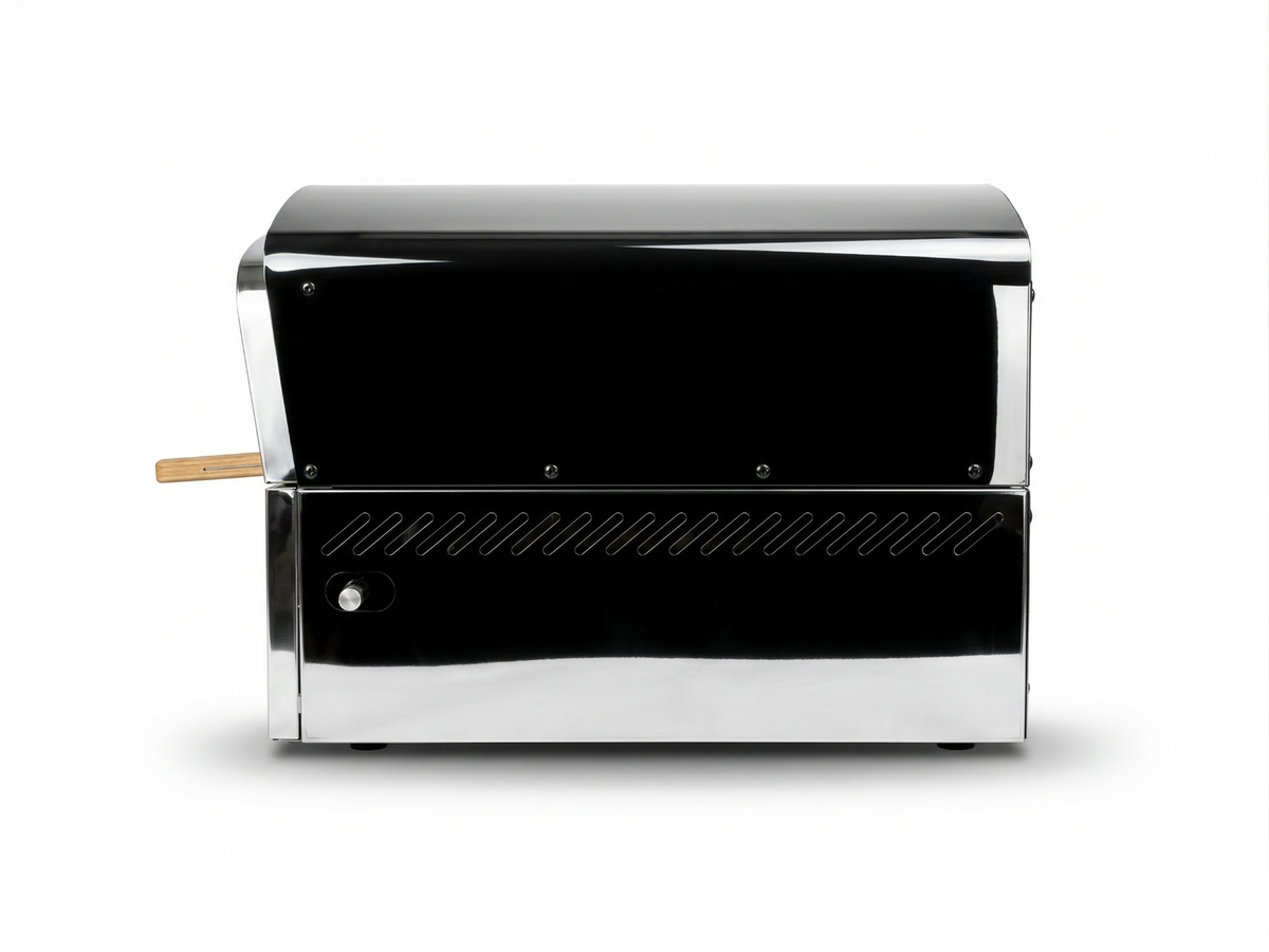 BASTE pizzaoven buiten gas 16 inch - RVS