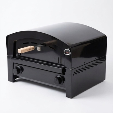 BASTE pizzaoven buiten gas 16 inch - RVS