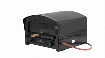 BASTE pizzaoven buiten gas 16 inch - RVS