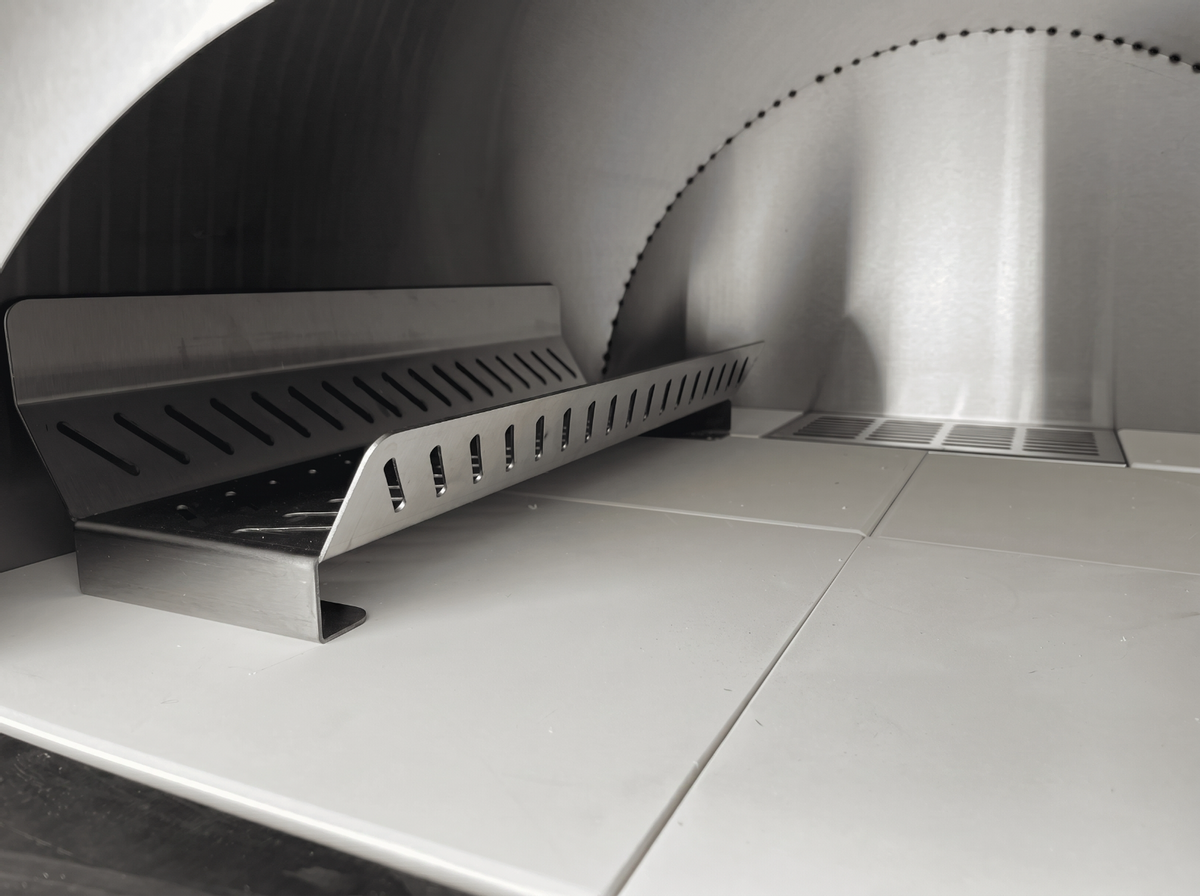 BASTE premium 60 pizzaoven buiten houtgestookt - RVS