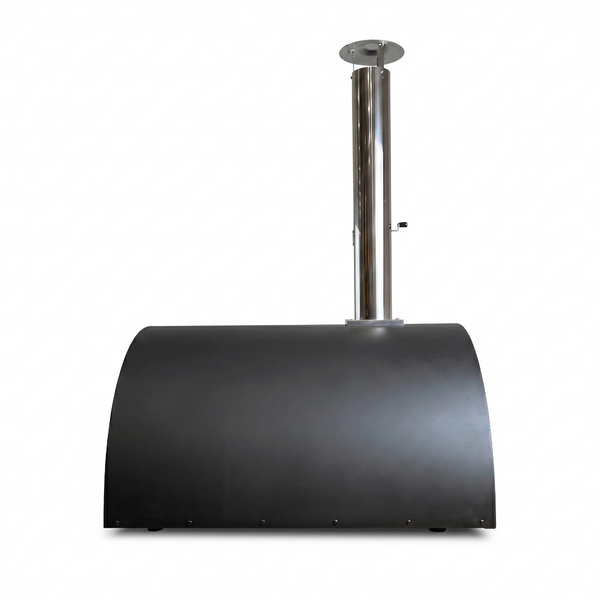 BASTE premium 60 pizzaoven buiten houtgestookt - RVS