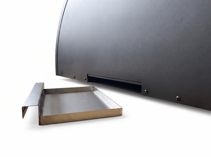 BASTE premium 60 pizzaoven buiten houtgestookt - RVS