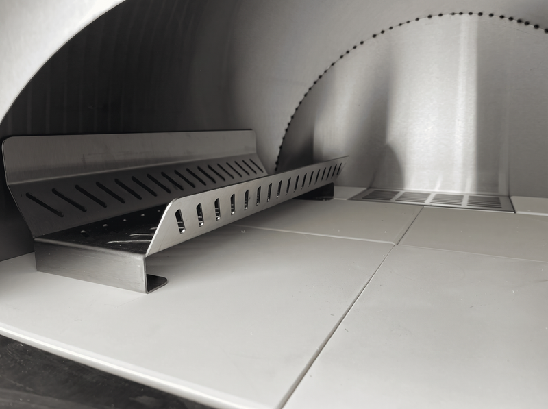 BASTE premium 60 pizzaoven buiten houtgestookt - RVS