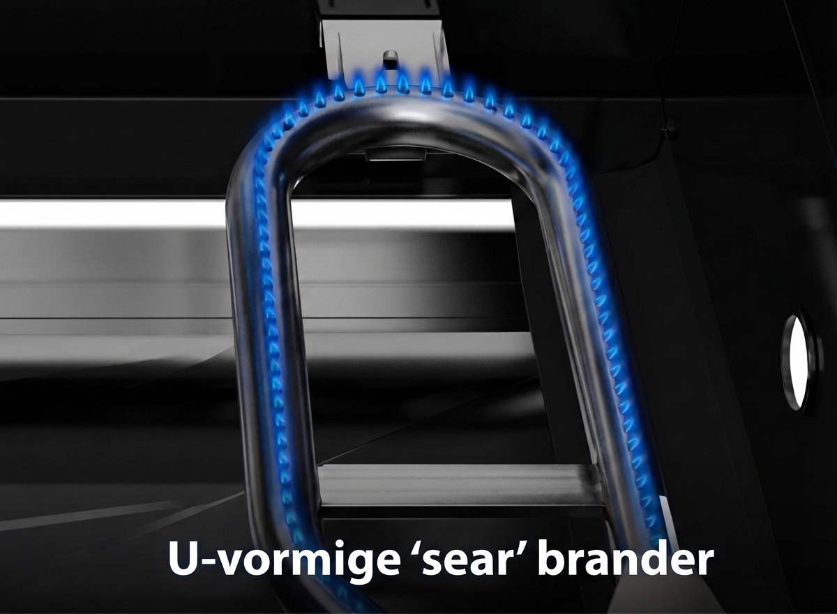 BASTE gas bbq - 5 branders