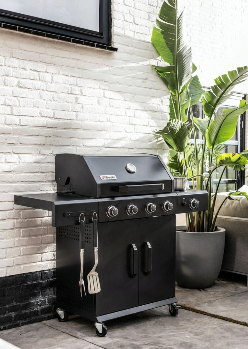 BASTE gas bbq - 5 branders