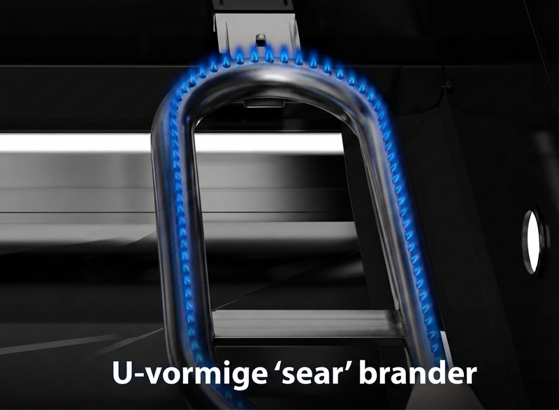 BASTE gas bbq - 5 branders