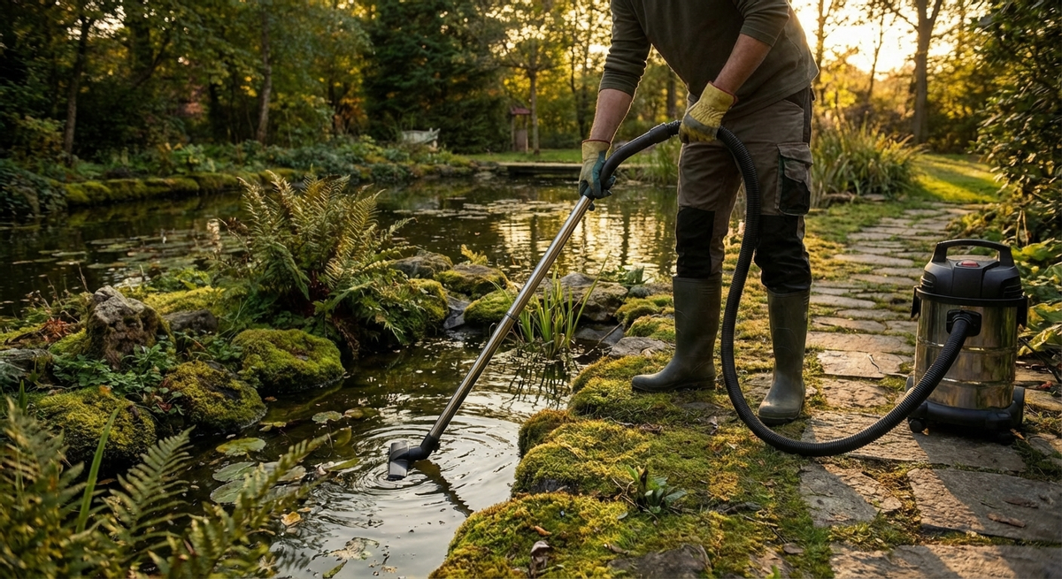 Heissner F638P-00 Non-Stop vijverstofzuiger