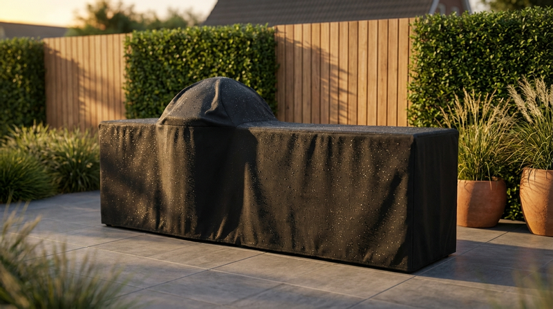 Beschermhoes Build & Grill buitenkeuken vier modules