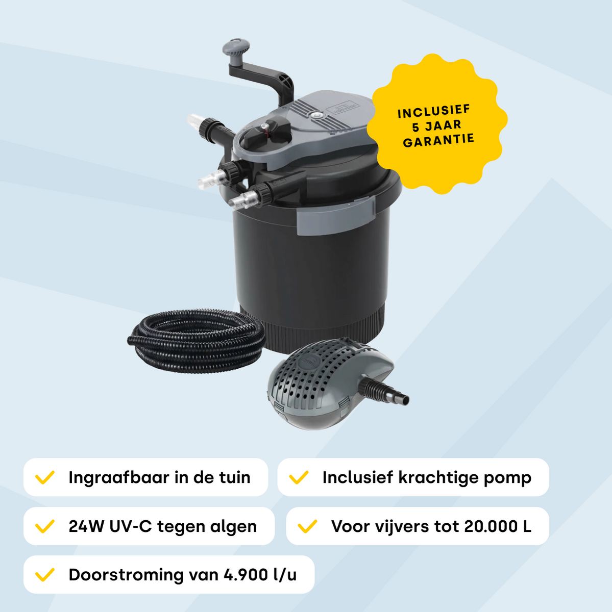 Heissner FPU 20000-00 drukfilterset