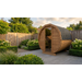 Thermowood houtgestookte barrelsauna - 4 personen