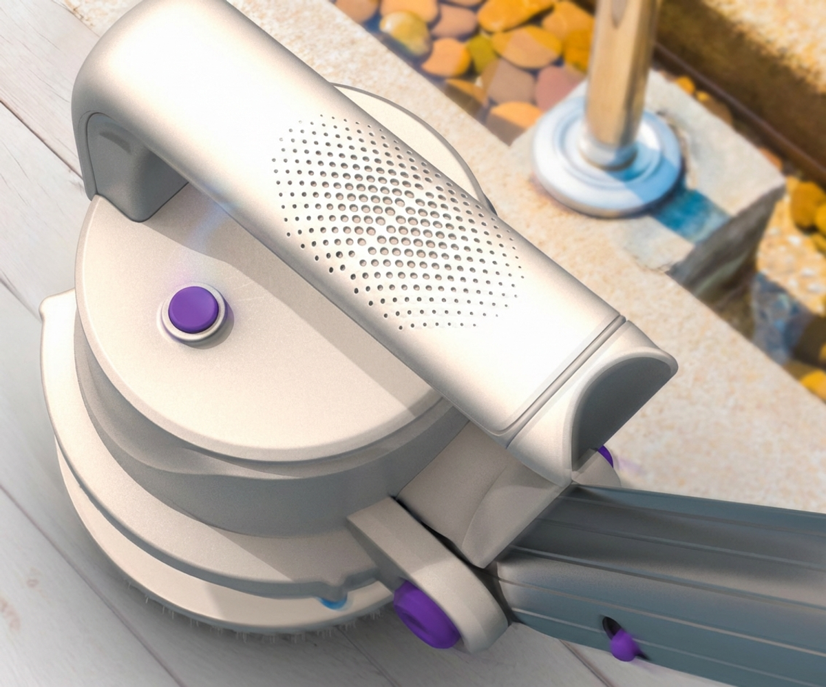 Kokido Scrubby elektrische spa- en zwembadborstel