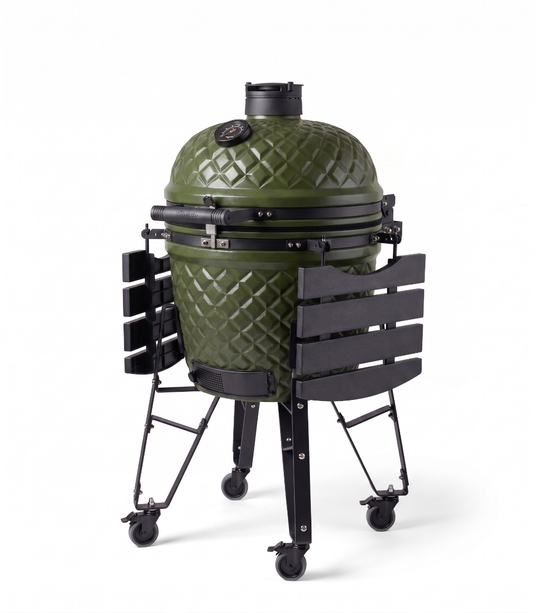 BASTE kamado bbq large - 21 inch - Olijfgroen