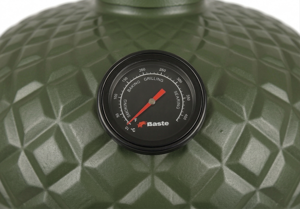 BASTE kamado bbq large - 21 inch - Olijfgroen