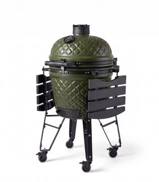 BASTE kamado bbq large - 21 inch - Olijfgroen