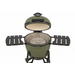 BASTE kamado bbq large - 21 inch - Olijfgroen