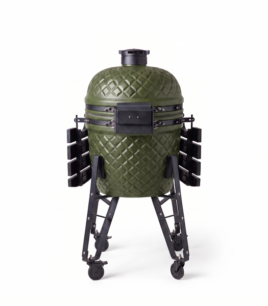 BASTE kamado bbq large - 21 inch - Olijfgroen