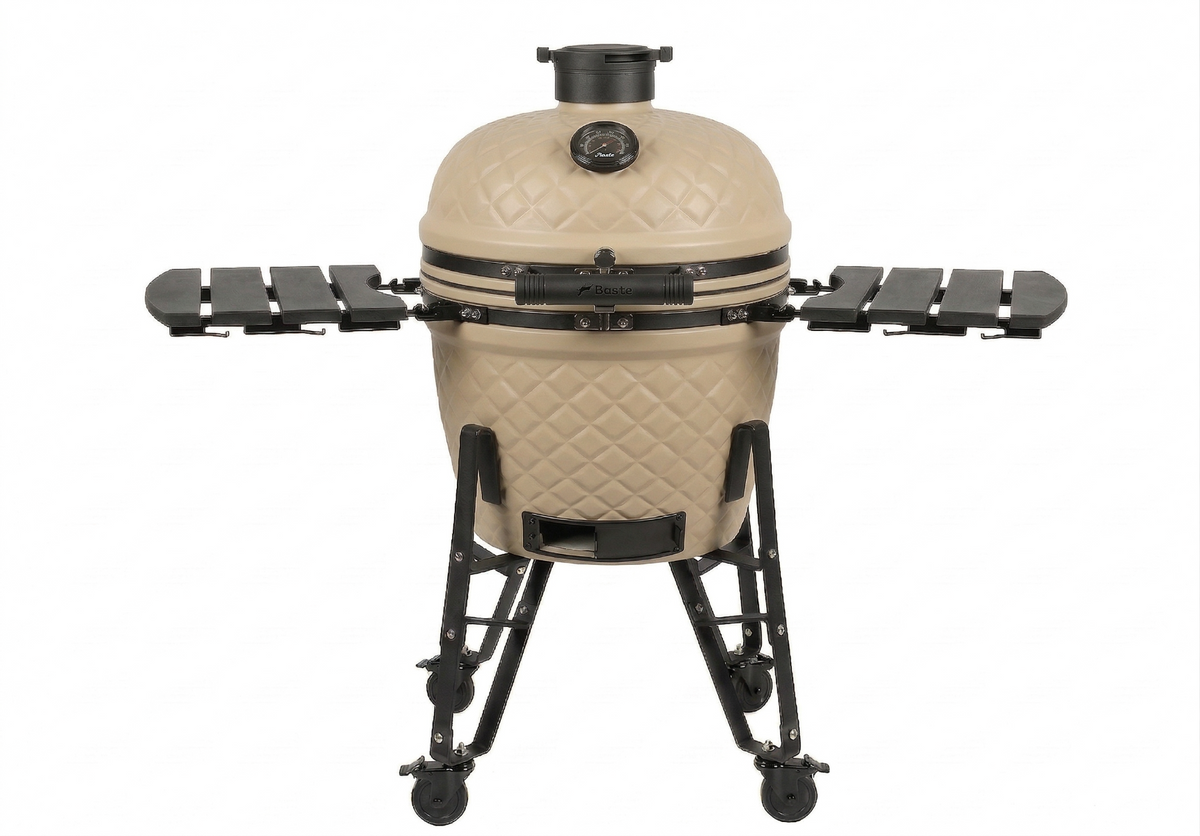 BASTE kamado bbq large - 21 inch - Beige