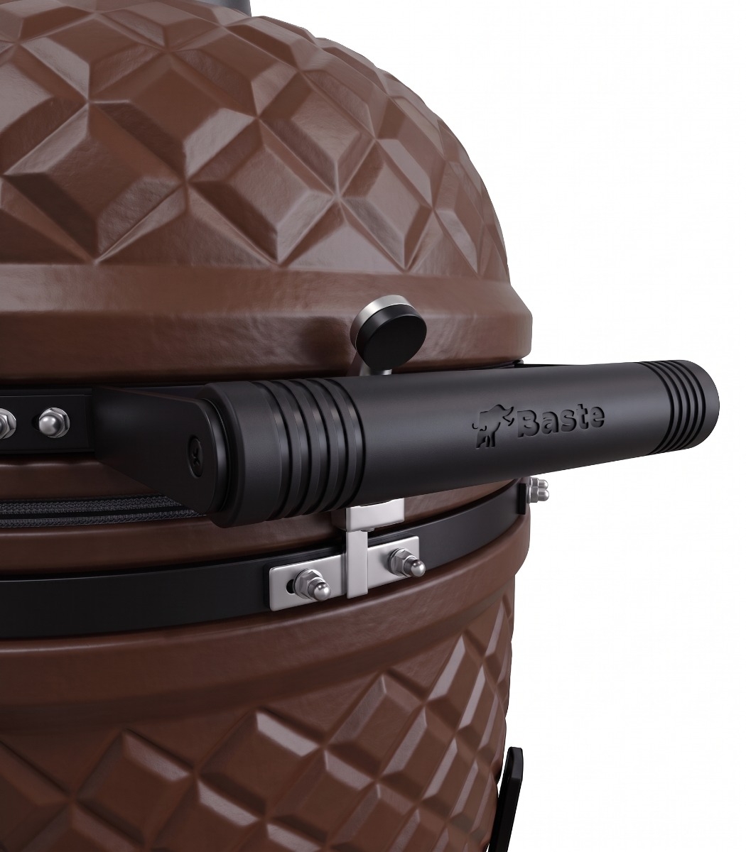 BASTE kamado bbq large - 21 inch - Chocolade bruin